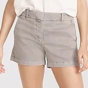 J. Crew 4" Gray Stretch Chino Short *NEW Size 2